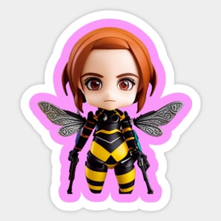 A cute little bee Sticker